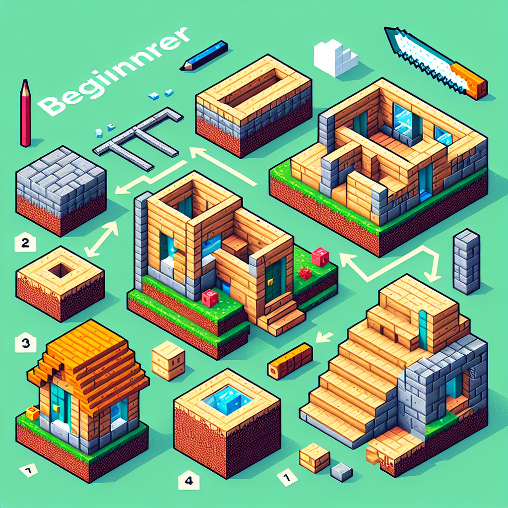 Step-by-Step Guide: Cara Membuat Rumah di Minecraft untuk Pemula