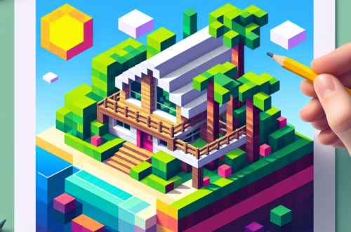 Mastering Minecraft: Create a Simple & Sederhana Rumah Design