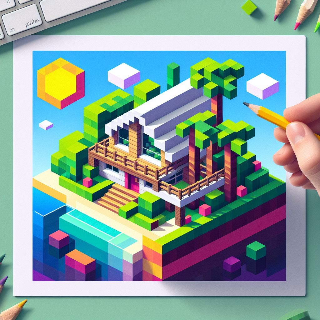 Mastering Minecraft: Create a Simple & Sederhana Rumah Design