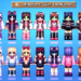 Explore the Top Aesthetic Girl Minecraft Skin Templates for a Unique Gaming Experience