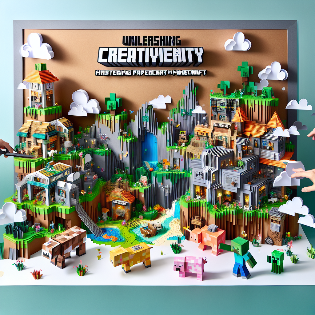 Unleashing Creativity: Mastering Papercraft in Minecraft
